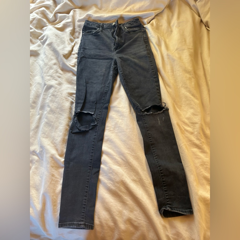 Forever 21 Black Skinny Jeans Size US 26